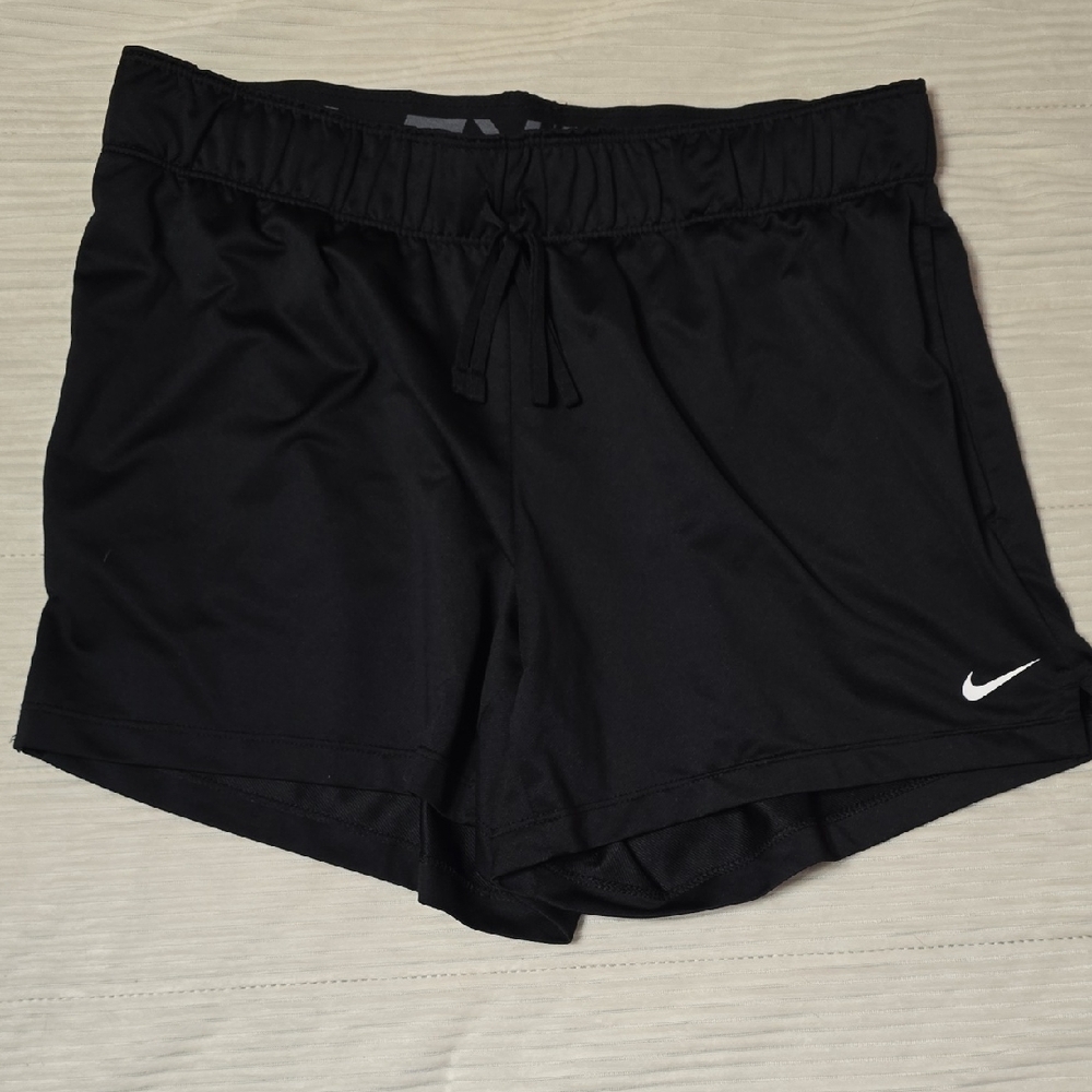 Nike Black Shorts with Elastic Waistband Women's Size M - Picture 2 of 4